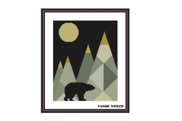 A Cozy Review of the Wild Bear at the Mountains Cross Stitch