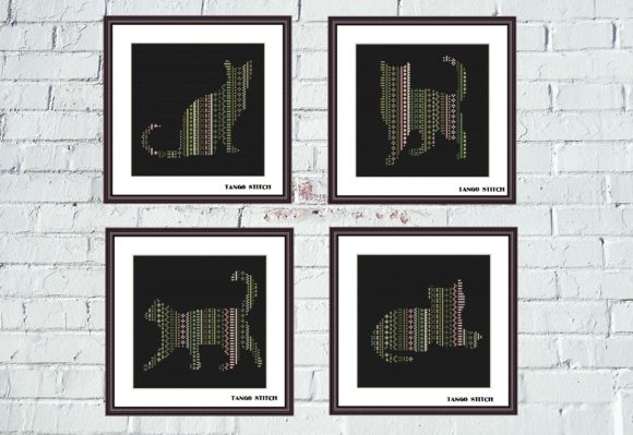 A Real-World Review of the Ornament Cats Cross Stitch Set