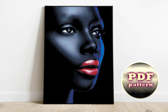 African Woman Cross Stitch Pattern Business Review