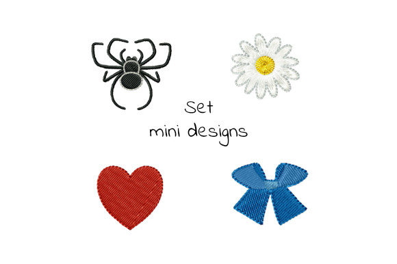 Bow Daisy Heart Spider Mini Set Embroidery Review