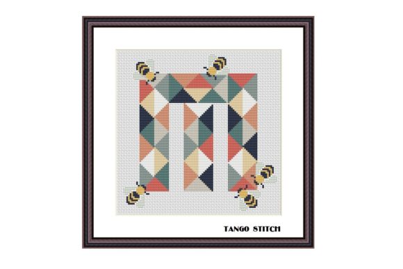 Crafting Sweet Keepsakes with the Bee Letter M Cross Stitch