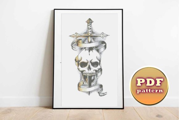 Designer Review: Skull & Sword Pattern for Business Merch