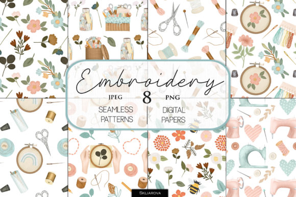 Embroidery Seamless Patterns Review