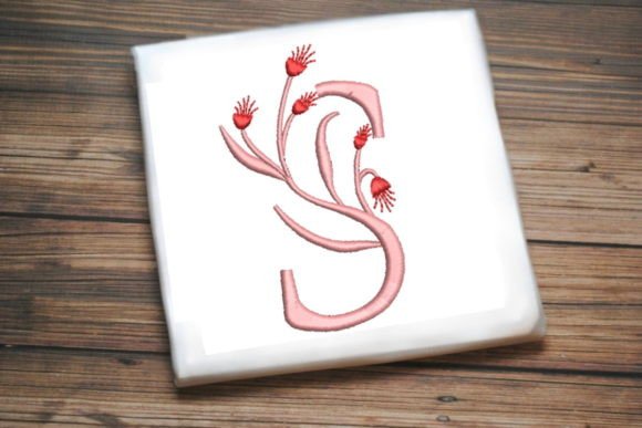 Floral Monogram Letter S: A Thoughtful Wedding Monogram for Real Gifting