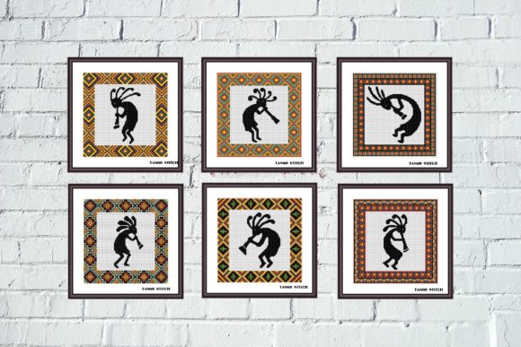 Kokopelli Ornament Cross Stitch 6 Pcs: A Real-World Review